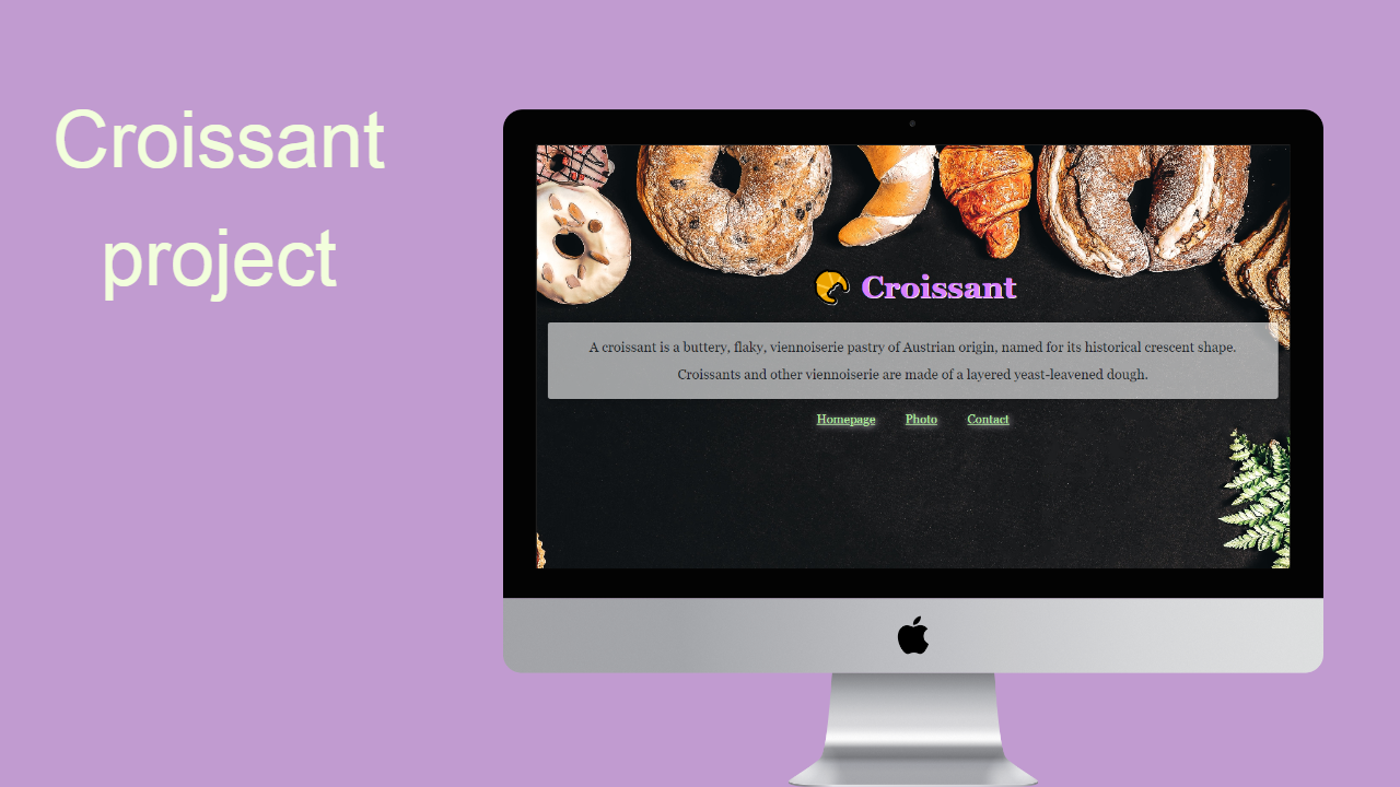 Croissant project preview